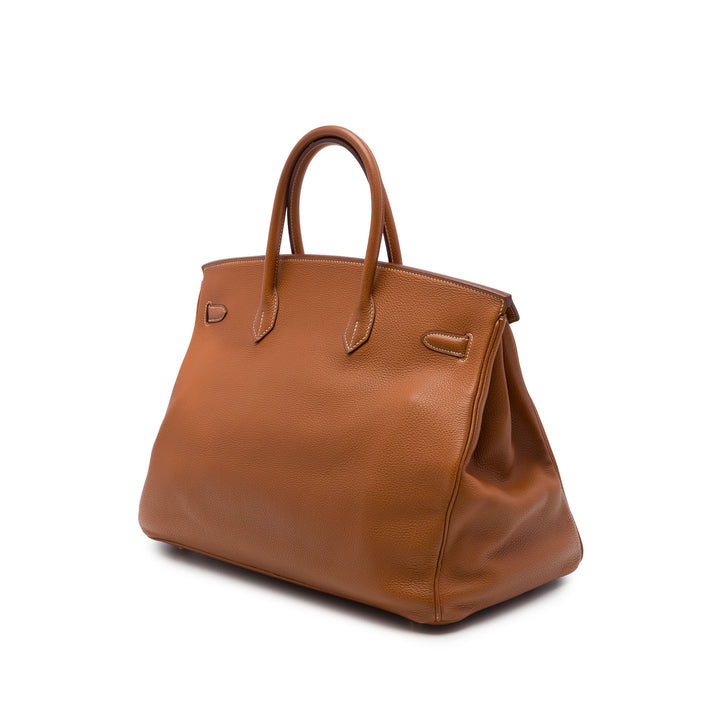 Hermès Sac à main Birkin Retourne 40 Togo Marron – vue 2 – GABY PARIS