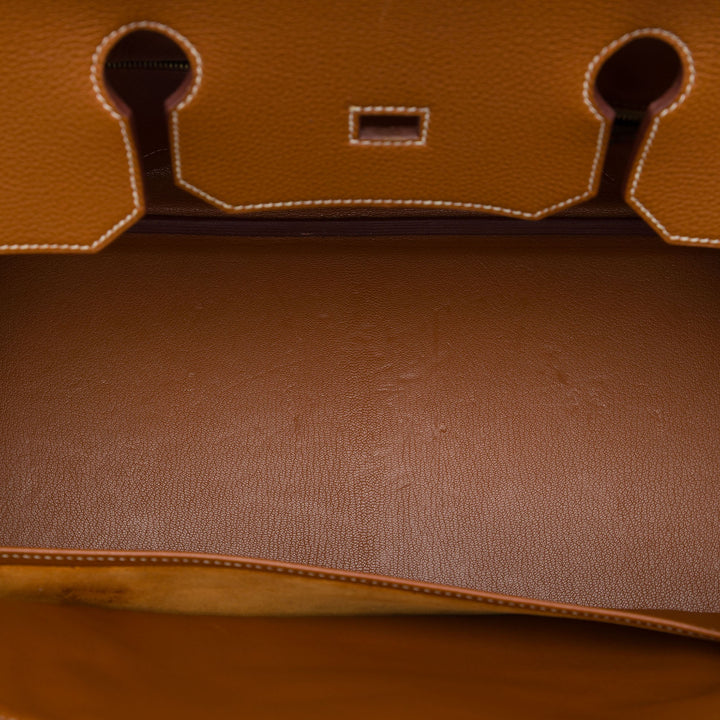 Hermès Sac à main Birkin Retourne 40 Togo Marron – vue 4 – GABY PARIS