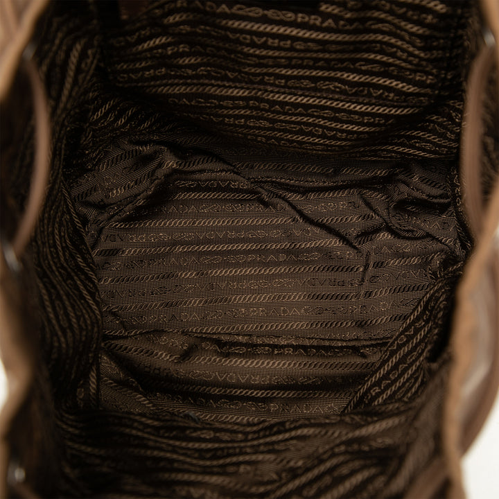 Prada Tessuto Drawstring Sac à dos