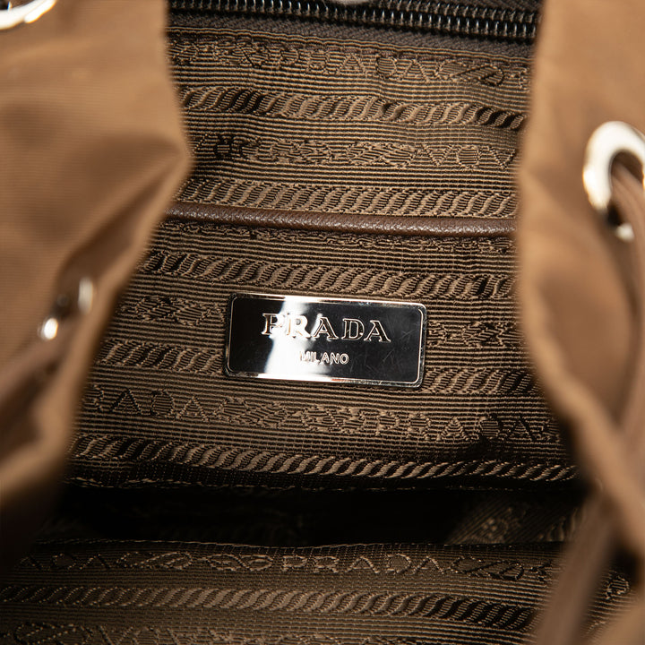 Prada Tessuto Drawstring Sac à dos