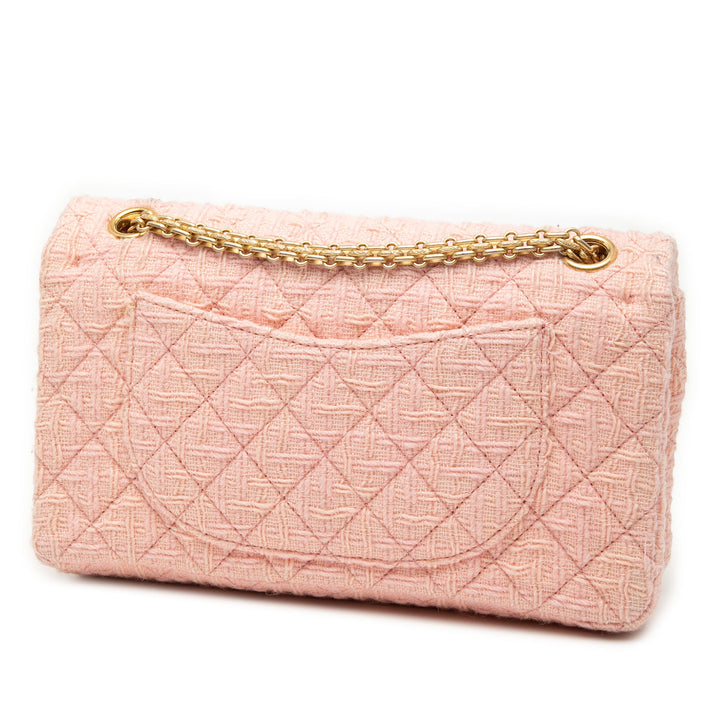 Chanel Reissue 2.55 Tweed Simple rabat 225