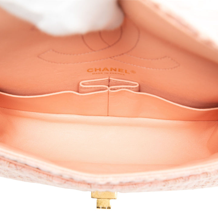 Chanel Reissue 2.55 Tweed Simple rabat 225