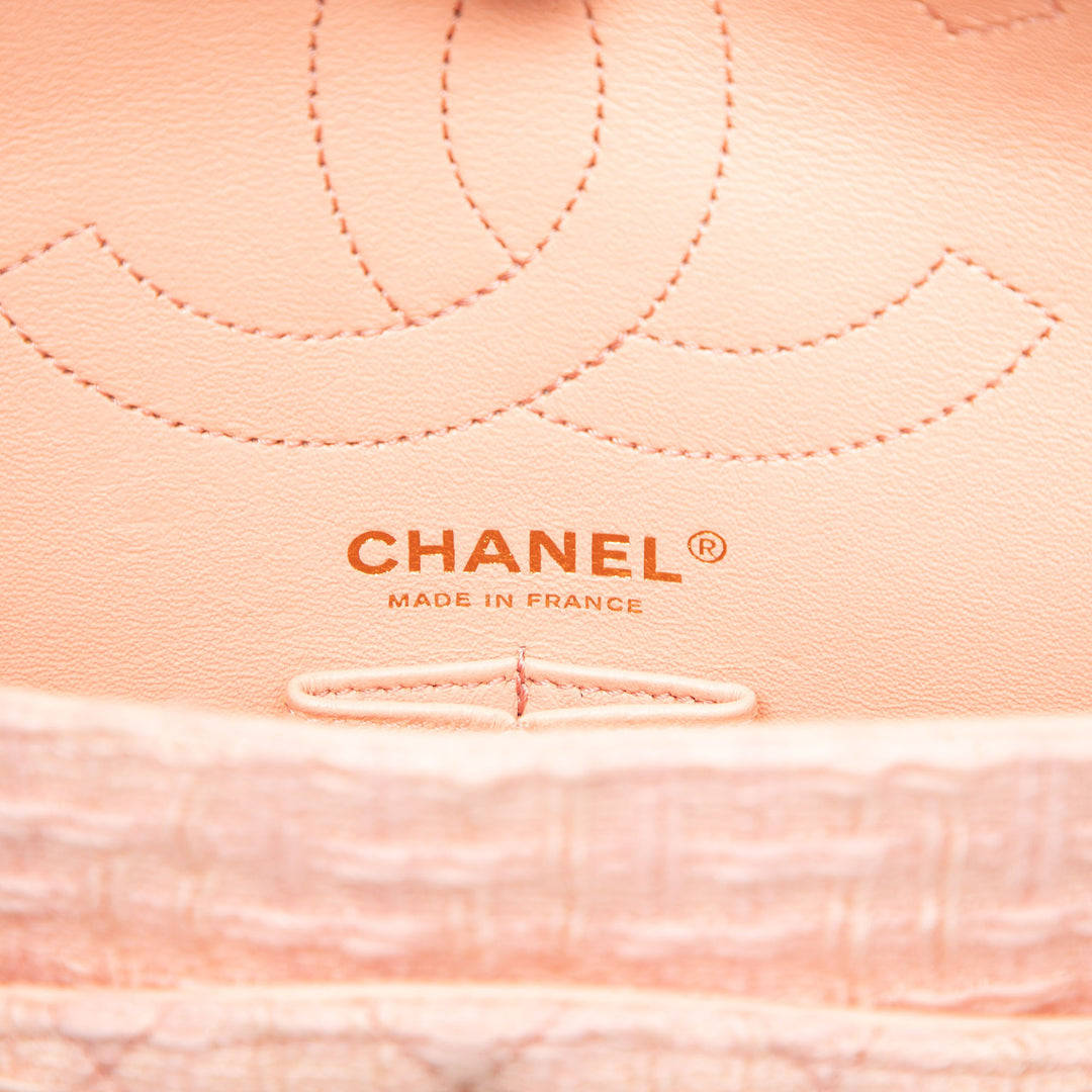 Chanel Reissue 2.55 Tweed Simple rabat 225