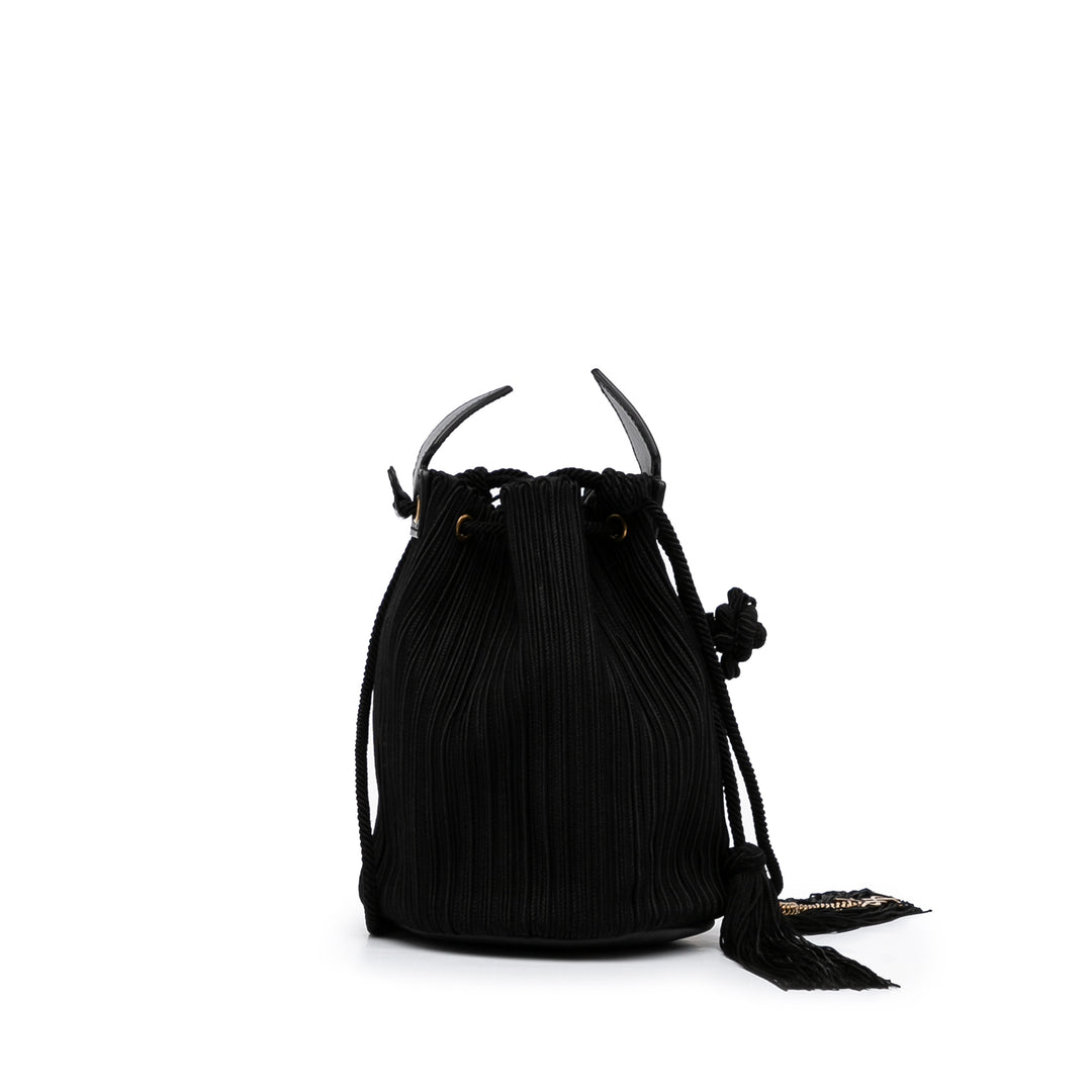 Saint Laurent Anja Bucket Bag Black - GABY PARIS