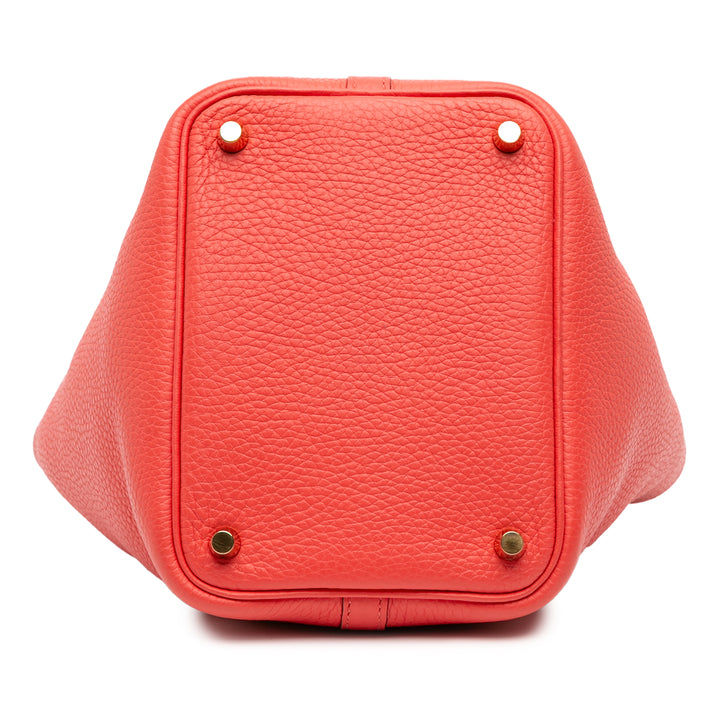 Hermès Clemence Picotin Lock 18 Rouge