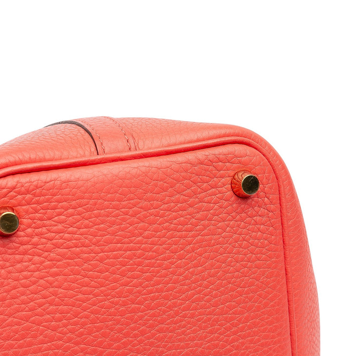Hermès Clemence Picotin Lock 18 Rouge