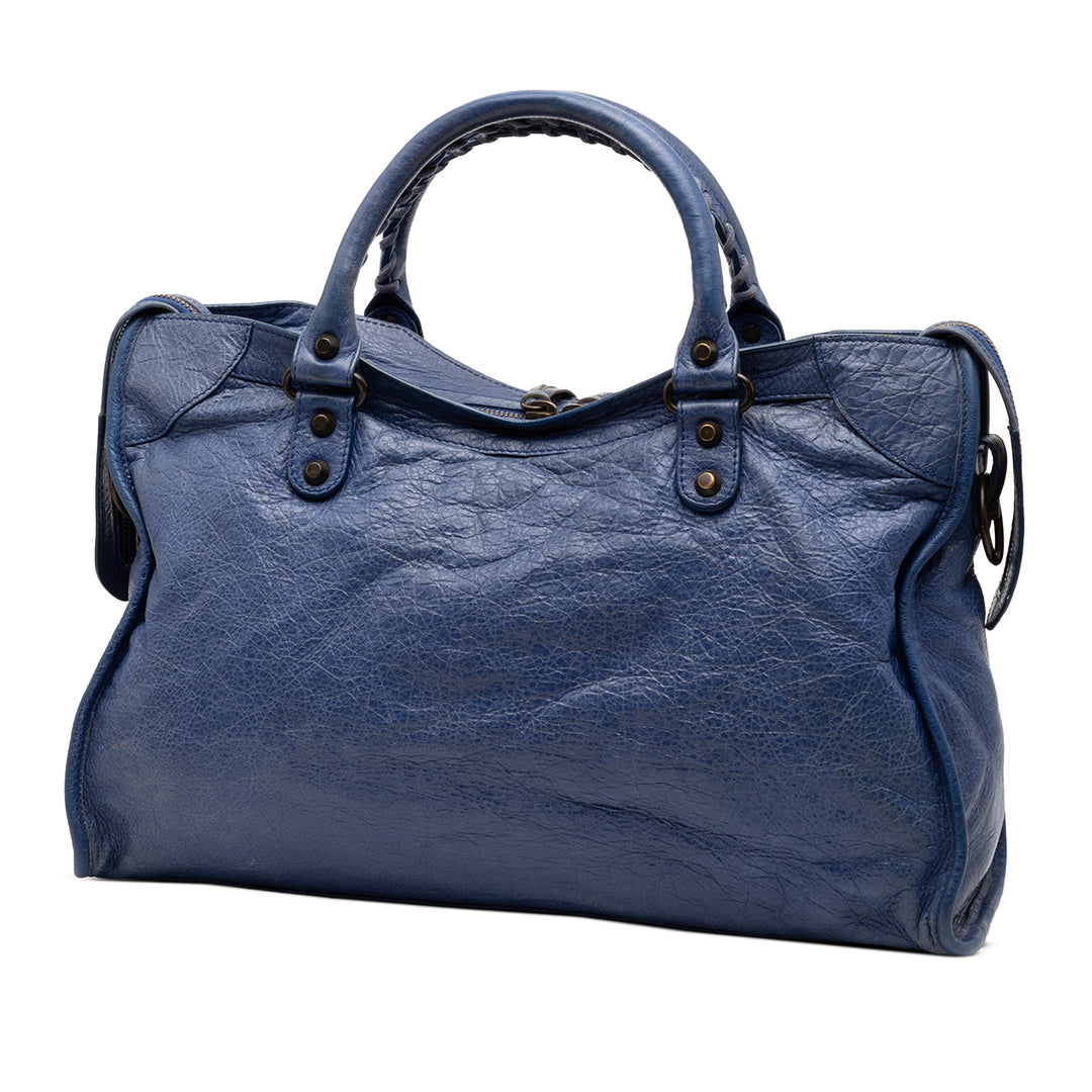 Balenciaga Medium Cuir d’agneau Motocross Classic City Sac