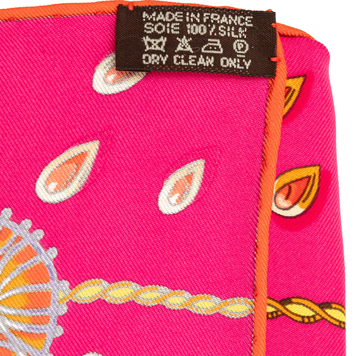Hermès Carré Tresors Retrouves 90 Multi Multicolore – vue 4 – GABY PARIS