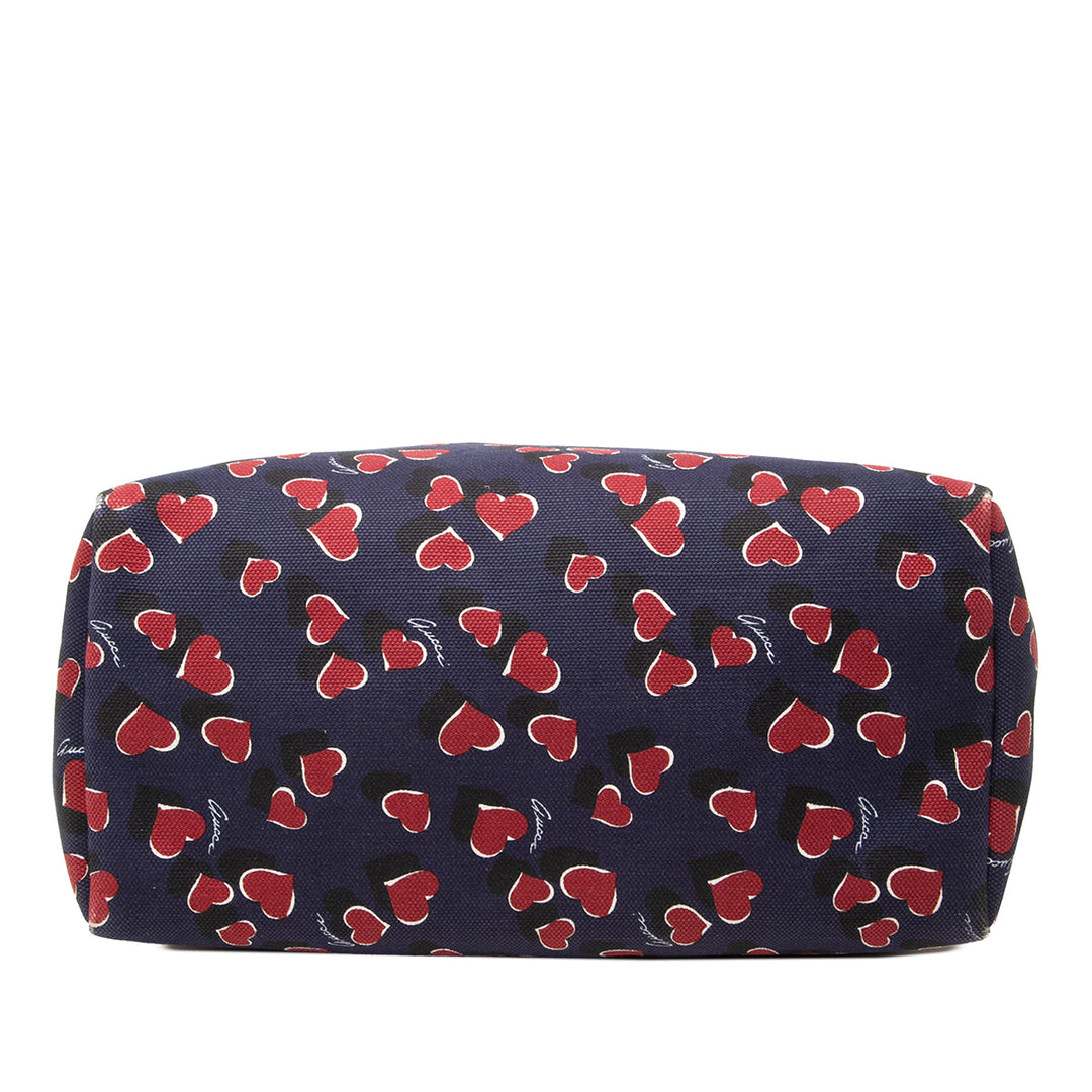 Gucci Cabas Heartbeat Bleu – vue 3 – GABY PARIS