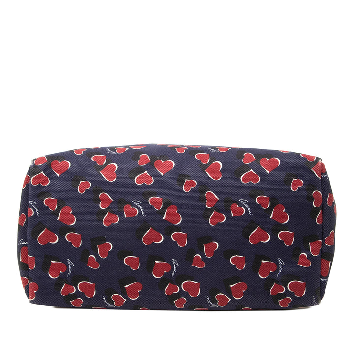 Gucci Cabas Heartbeat Bleu – vue 3 – GABY PARIS