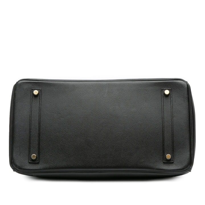Hermès Epsom Birkin Retourne 35 Noir