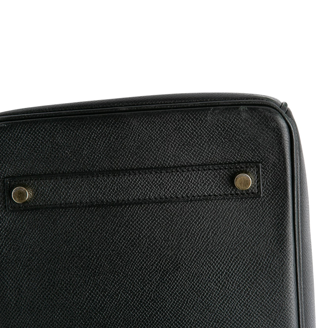 Hermès Epsom Birkin Retourne 35 Noir