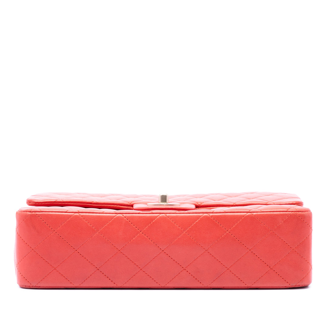 Chanel Medium Classic Cuir d’agneau Double rabat