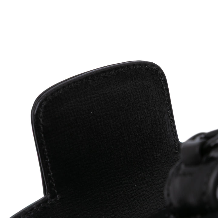 Gucci Mini Cuir Horsebit 1955 Web Sac cartable