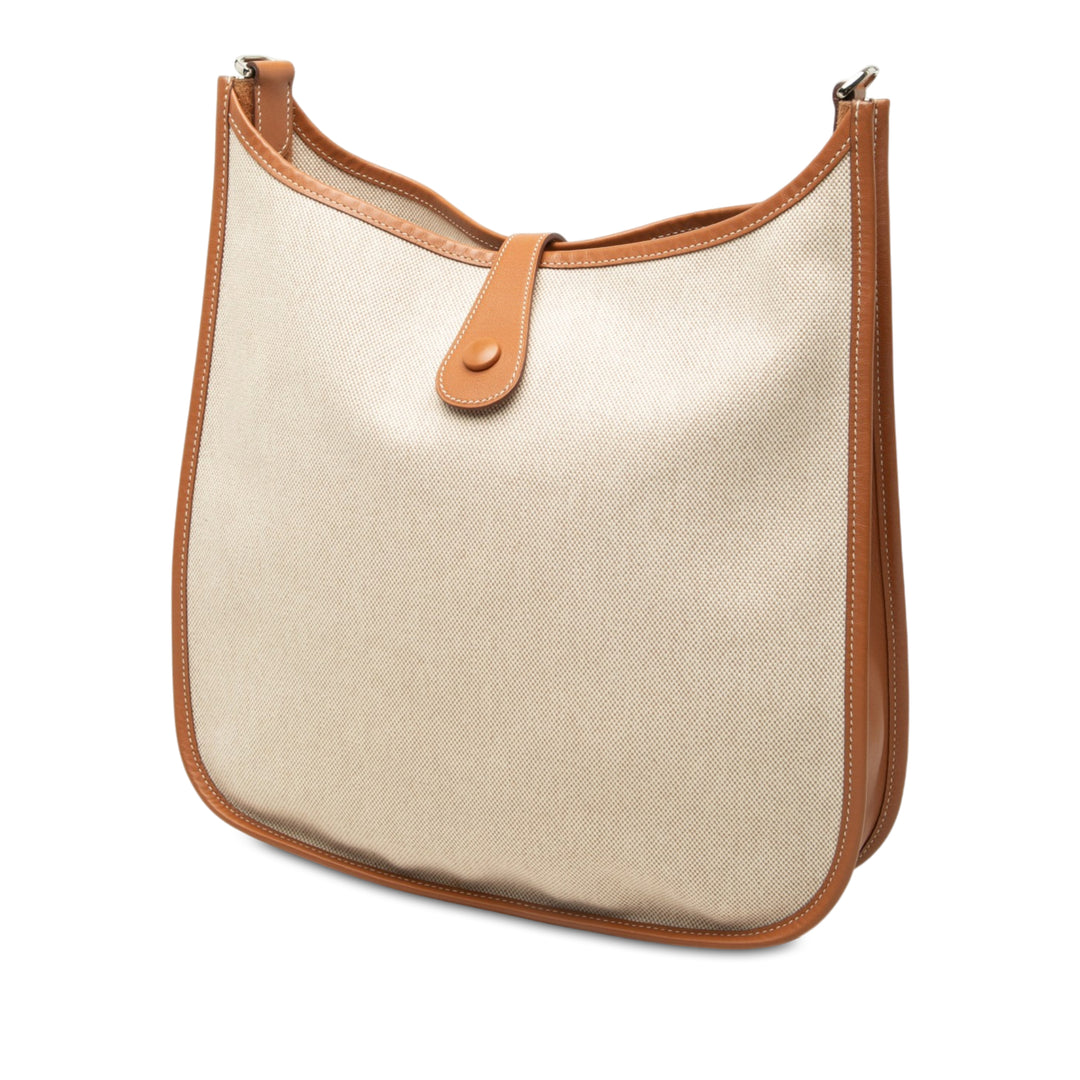 Hermès Sac bandoulière Evelyne I 33 Swift Marron – vue 2 – GABY PARIS
