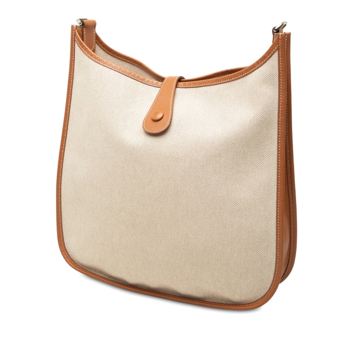 Hermès Sac bandoulière Evelyne I 33 Swift Marron – vue 2 – GABY PARIS