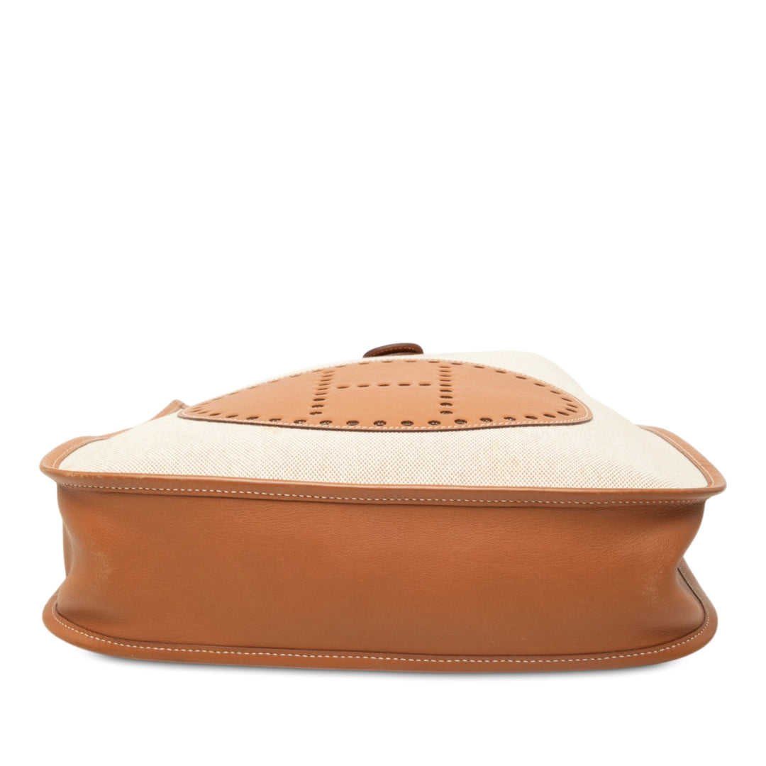 Hermès Sac bandoulière Evelyne I 33 Swift Marron – vue 3 – GABY PARIS