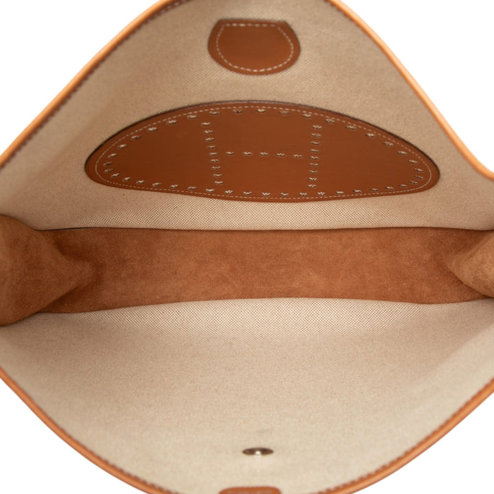 Hermès Sac bandoulière Evelyne I 33 Swift Marron – vue 4 – GABY PARIS