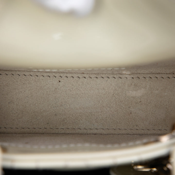 Dior Micro Cuir verni Cannage Lady Dior