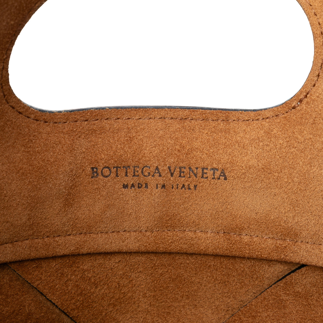 Bottega Veneta Small Cuir Maxi Intrecciato Slip Cabas