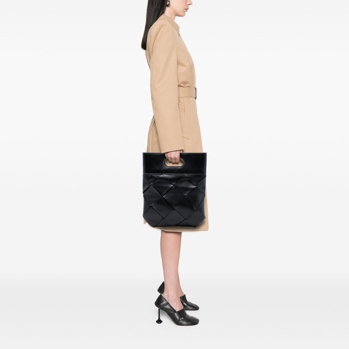 Bottega Veneta Small Cuir Maxi Intrecciato Slip Cabas