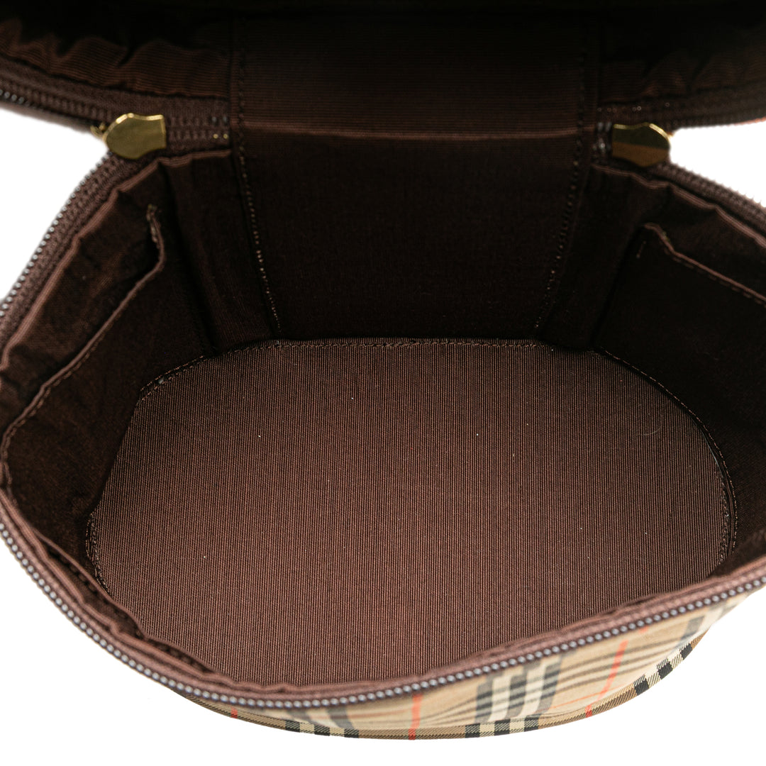 Burberry Haymarket Check Toile Vanity