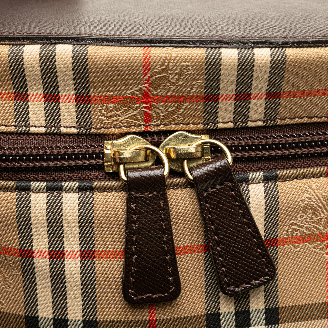 Burberry Haymarket Check Toile Vanity