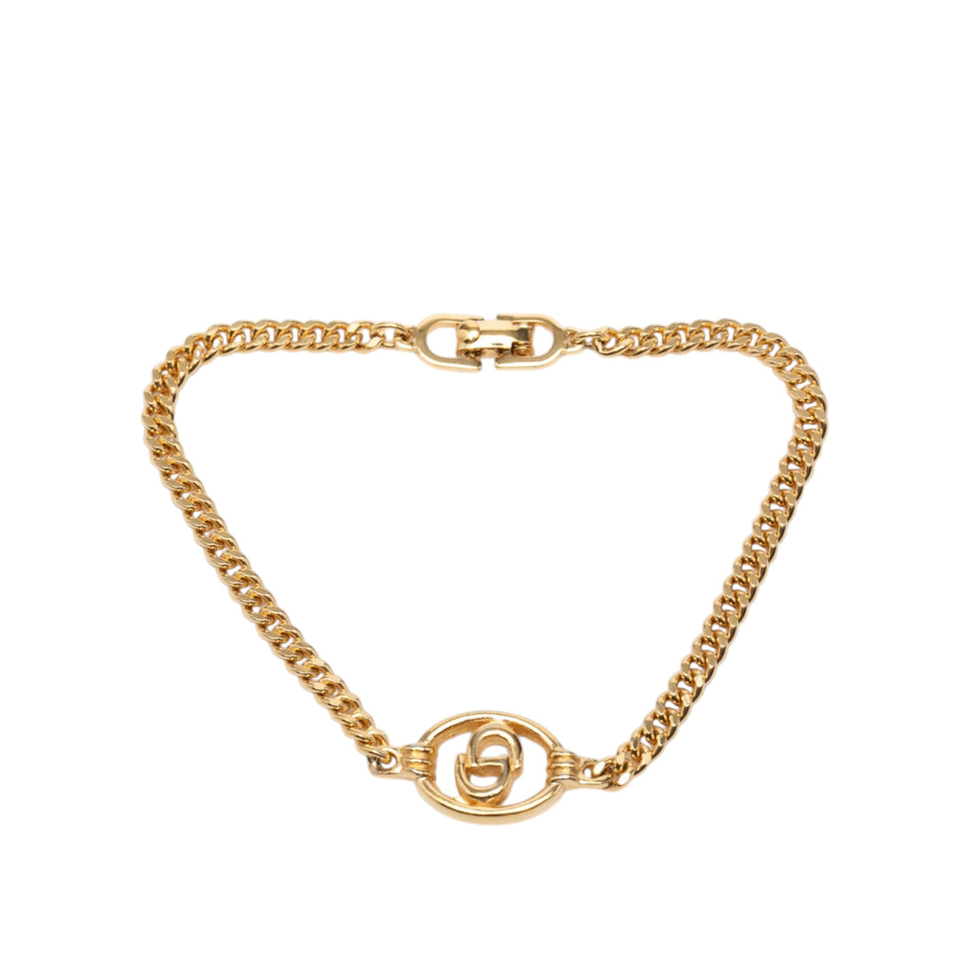 Dior plaqué CD Logo Bracelet Métal