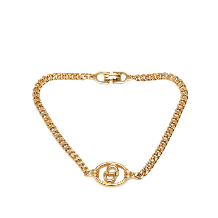 Dior plaqué CD Logo Bracelet Métal