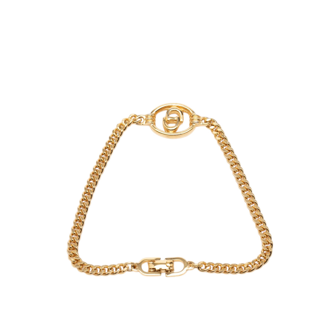 Dior plaqué CD Logo Bracelet Métal