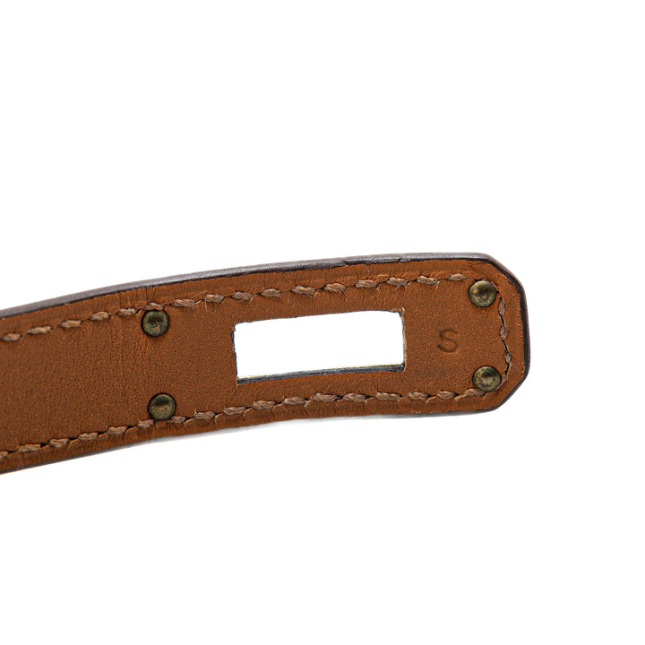 Leather Kelly Double Tour Bracelet Brown - Gaby Paris