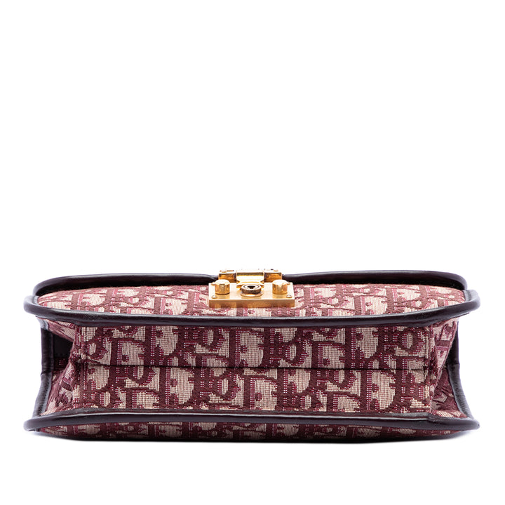 Dior Sac bandoulière DiorAddict à rabat Oblique Rouge – vue 3 – GABY PARIS