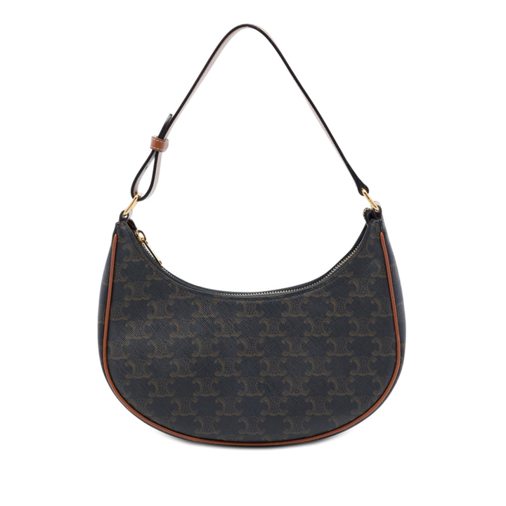 Celine Medium Triomphe Coated Toile Ava Sac bandoulière