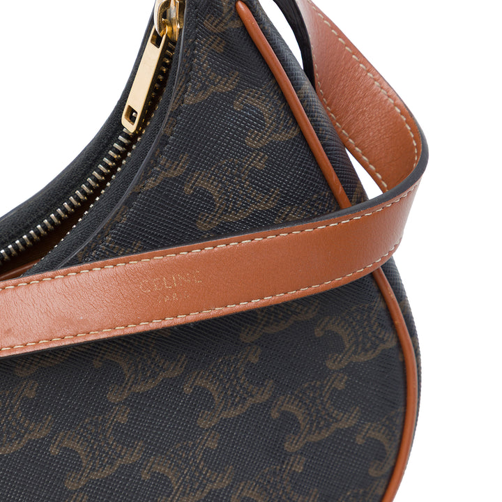 Celine Medium Triomphe Coated Toile Ava Sac bandoulière