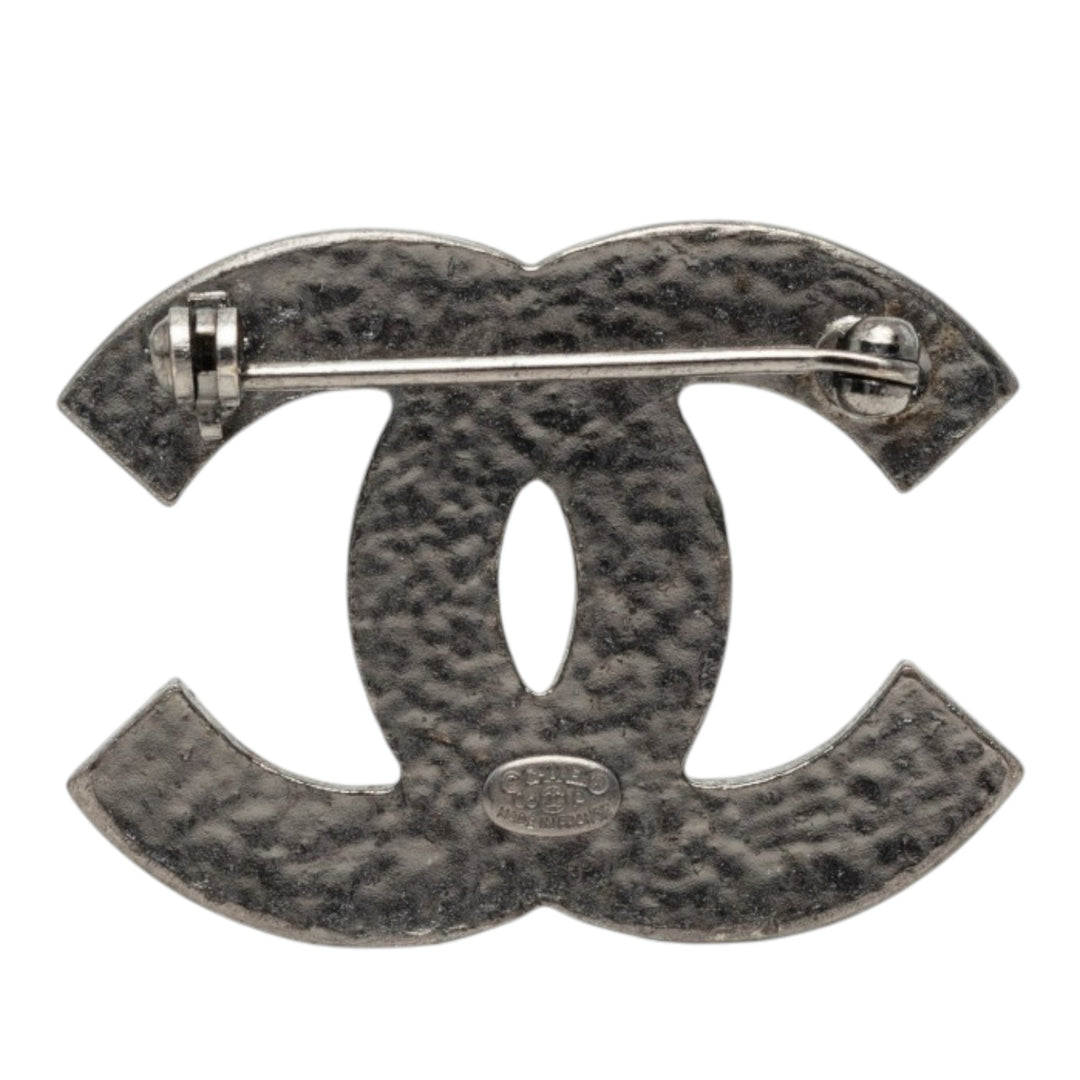 CC Émail et Brass Broche Other Noir