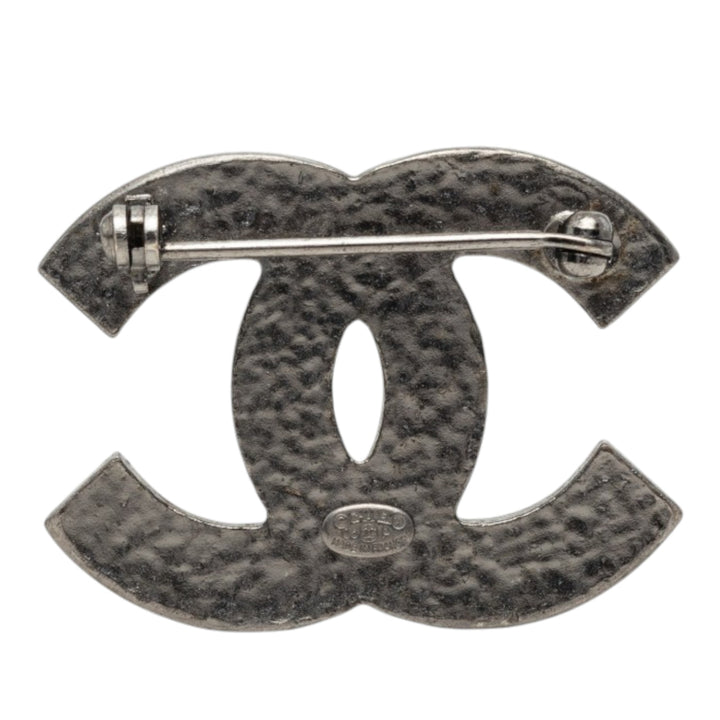 CC Émail et Brass Broche Other Noir