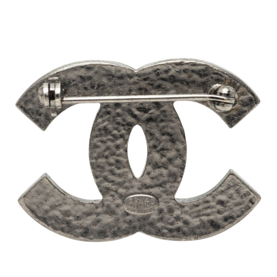 CC Émail et Brass Broche Other Noir