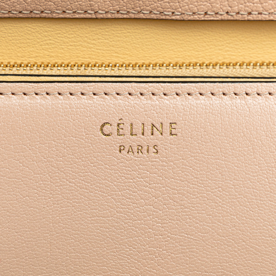 Medium Calfskin Classic Box Pink - Gaby Paris