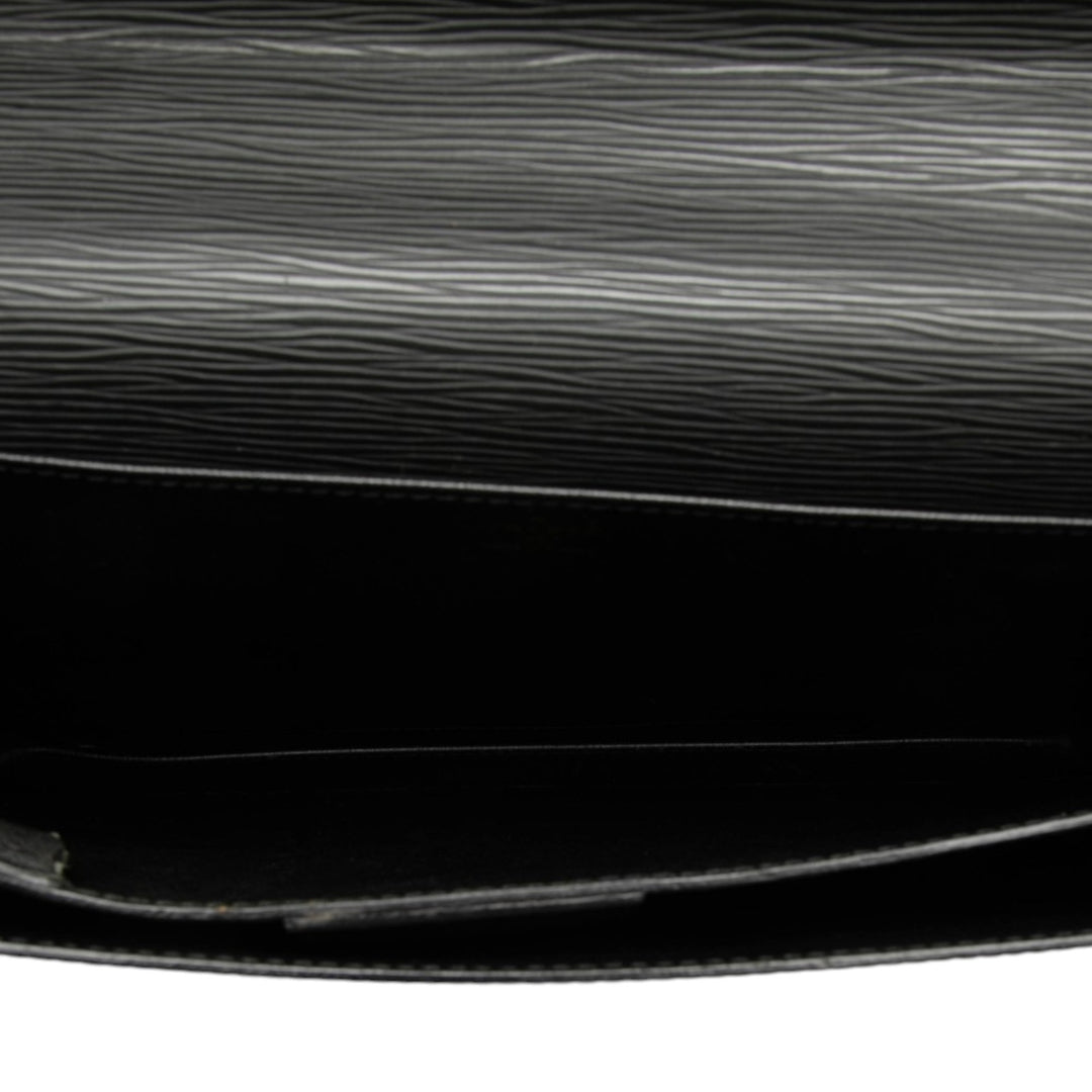 Louis Vuitton Serviette Conseiller Épi Noir – vue 4 – GABY PARIS