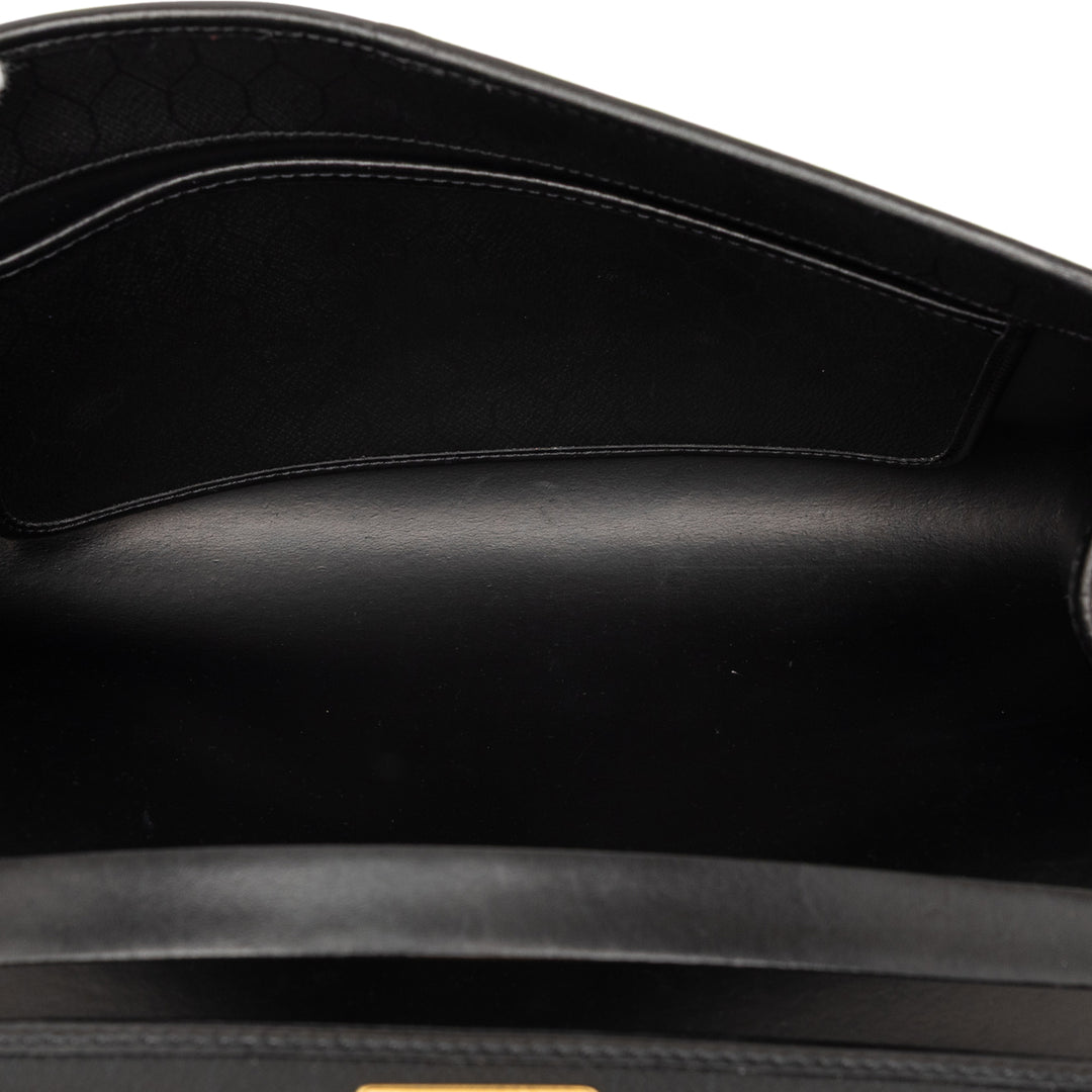 Dior Honeycomb Coated Toile Chain Sac porté croisé