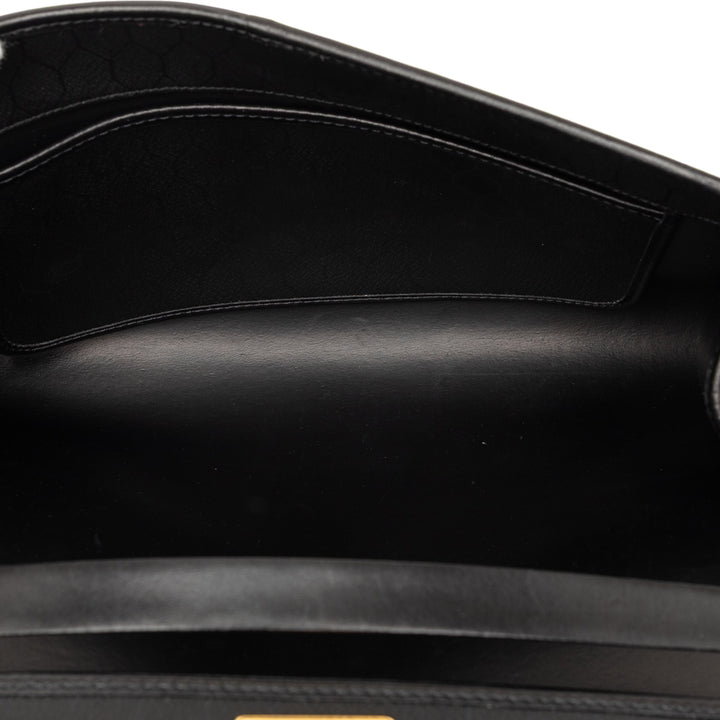 Dior Honeycomb Coated Toile Chain Sac porté croisé