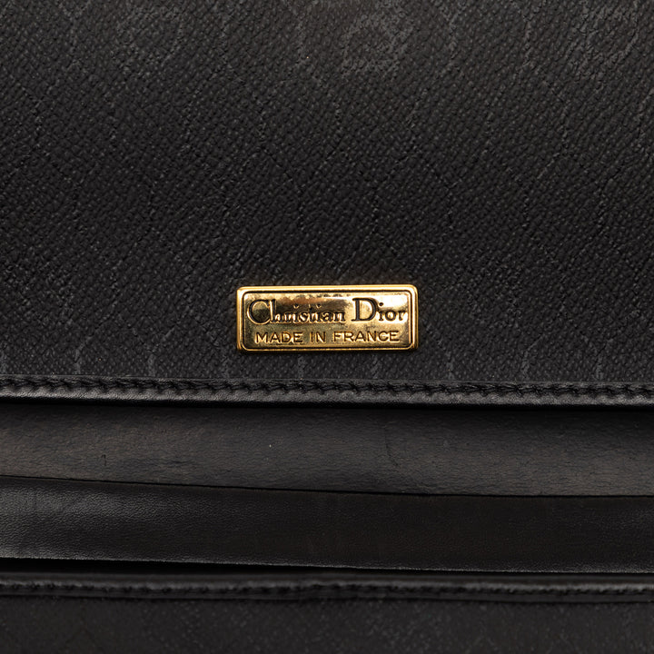 Dior Honeycomb Coated Toile Chain Sac porté croisé