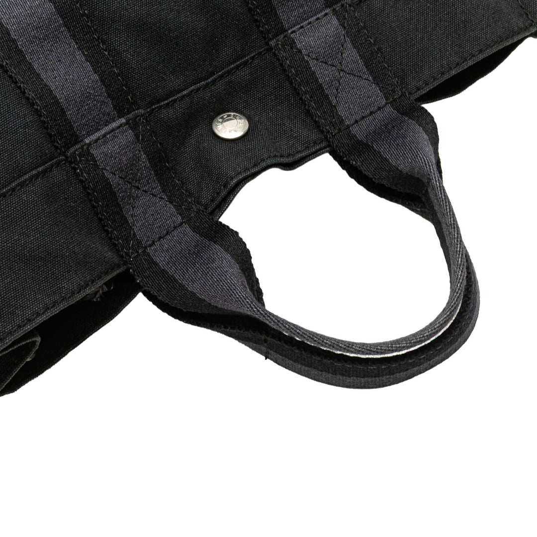 Canvas and Leather Fourre Tout PM Blue - Gaby Paris