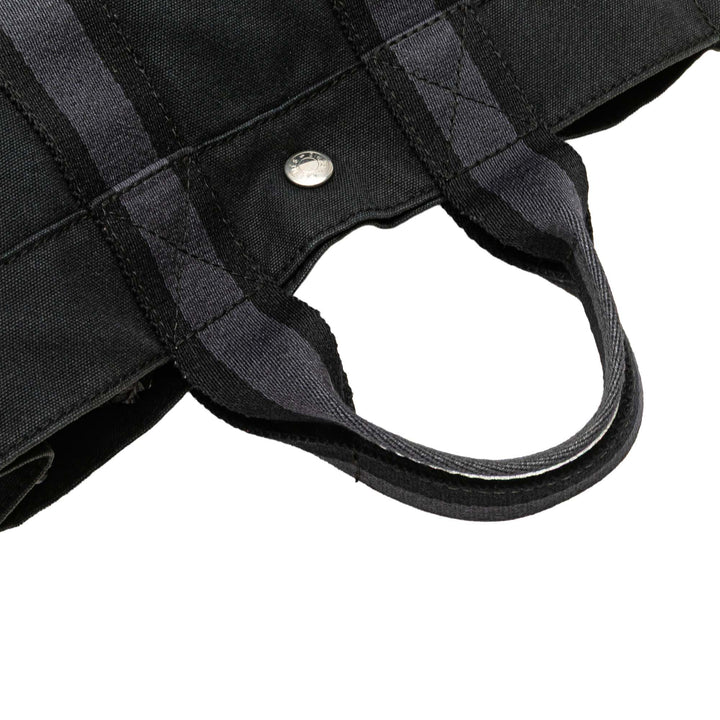 Canvas and Leather Fourre Tout PM Blue - Gaby Paris