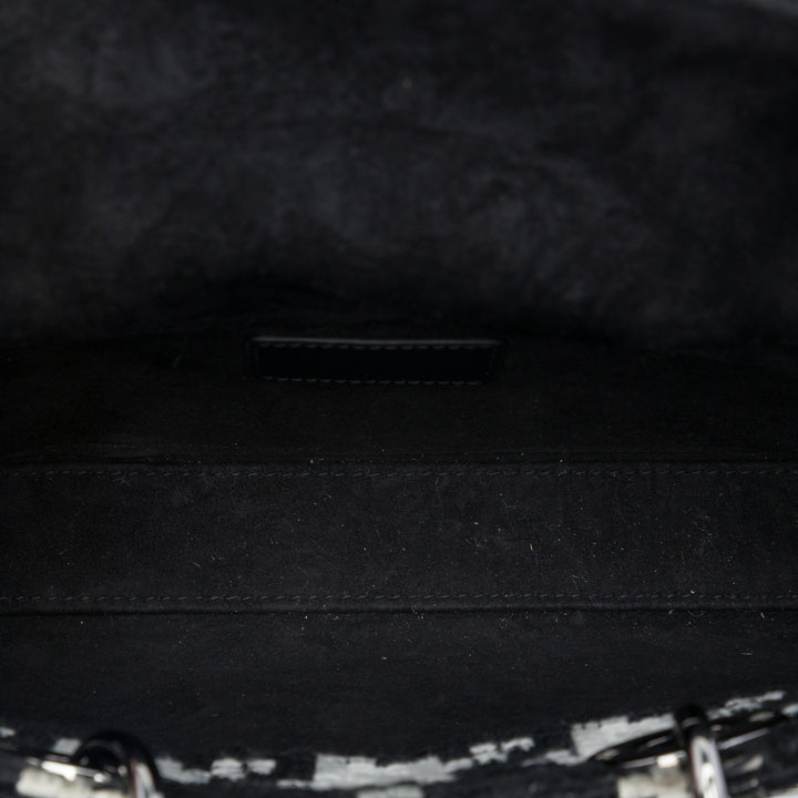 Dior Macro Houndstooth Lady D Joy Moyen Noir – vue 4 – GABY PARIS