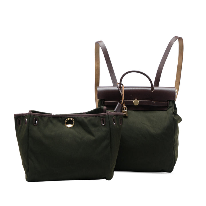 Hermès Herbag Sac à dos GM Tissu