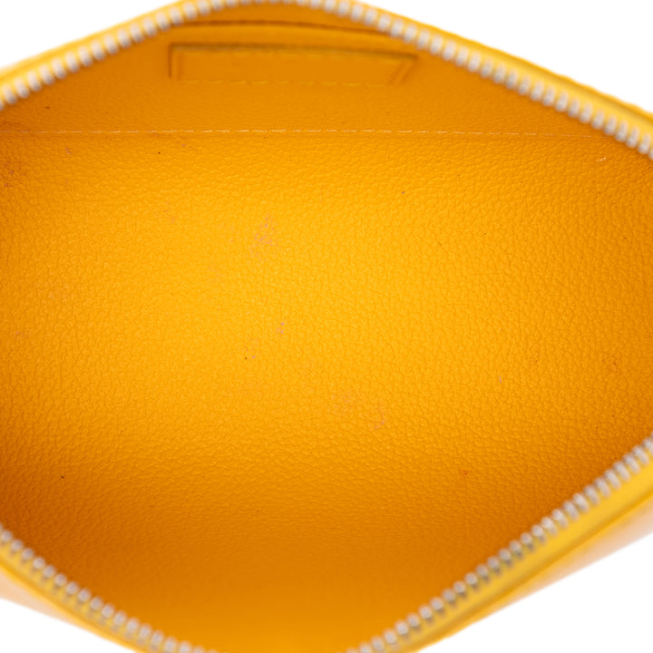 Trousse de maquillage PM Épi Jaune