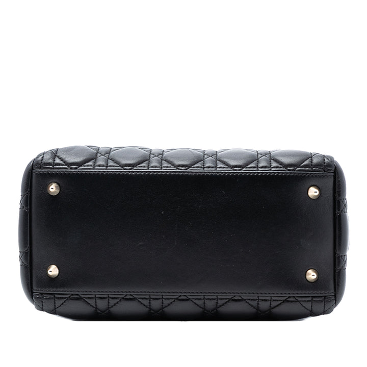 Dior Medium Cuir d’agneau Cannage Lady Dior