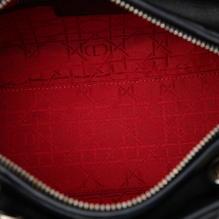 Dior Medium Cuir d’agneau Cannage Lady Dior