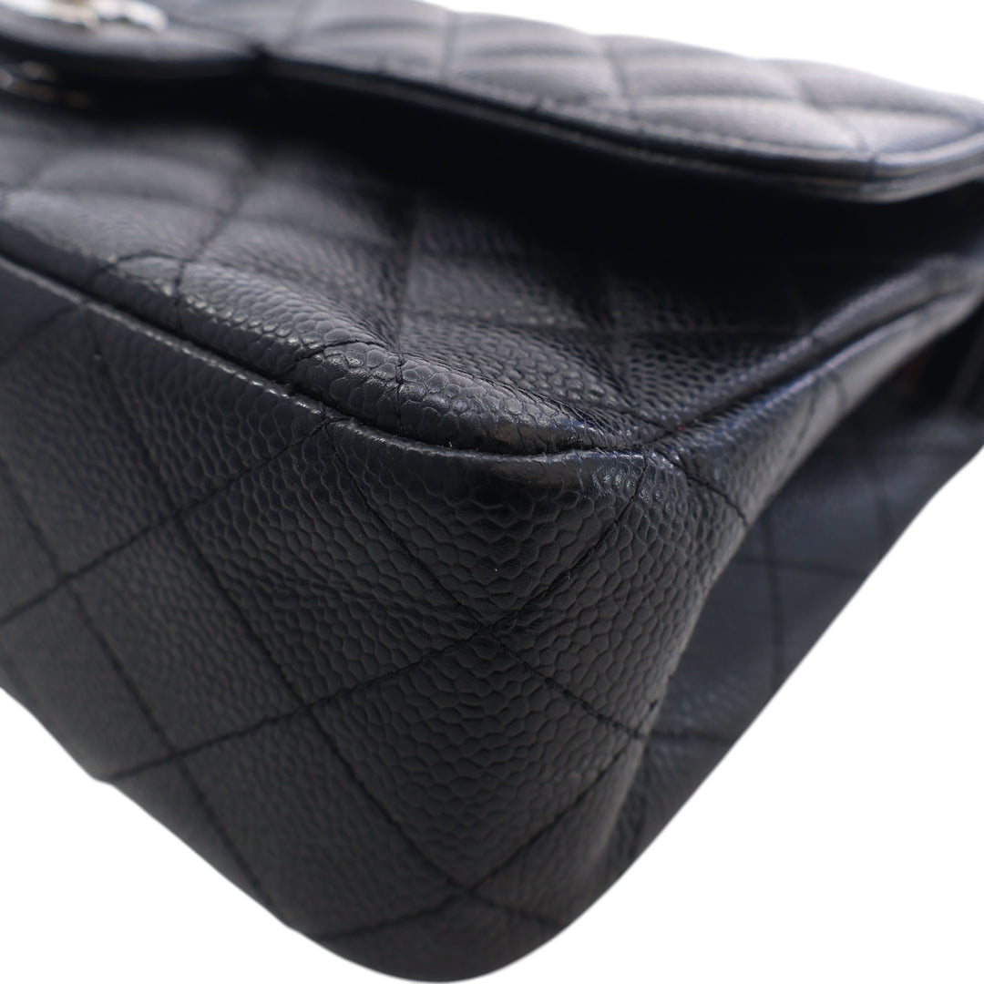 Chanel Medium Classic Caviar Double rabat